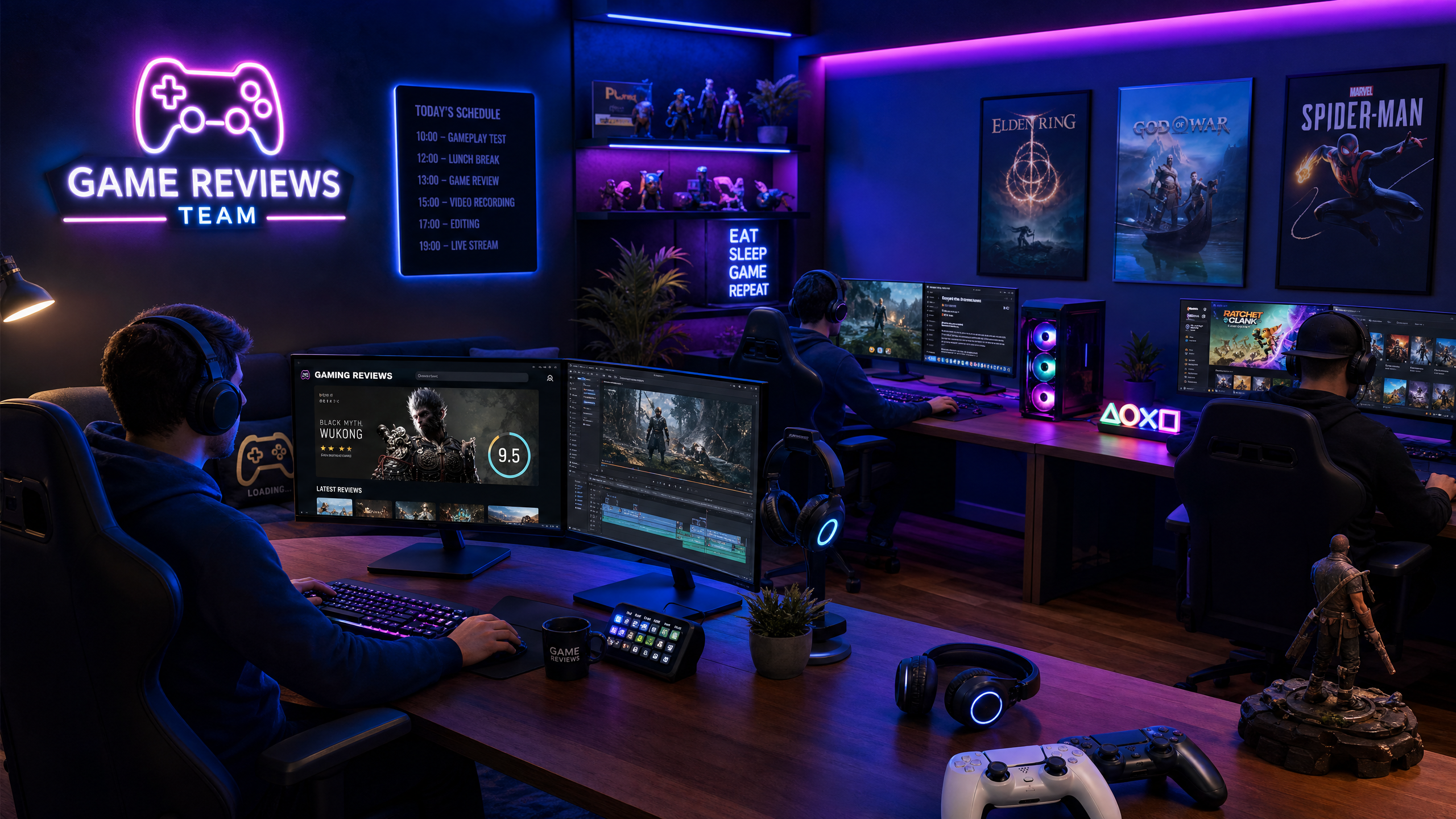 IronZone game review team workspace