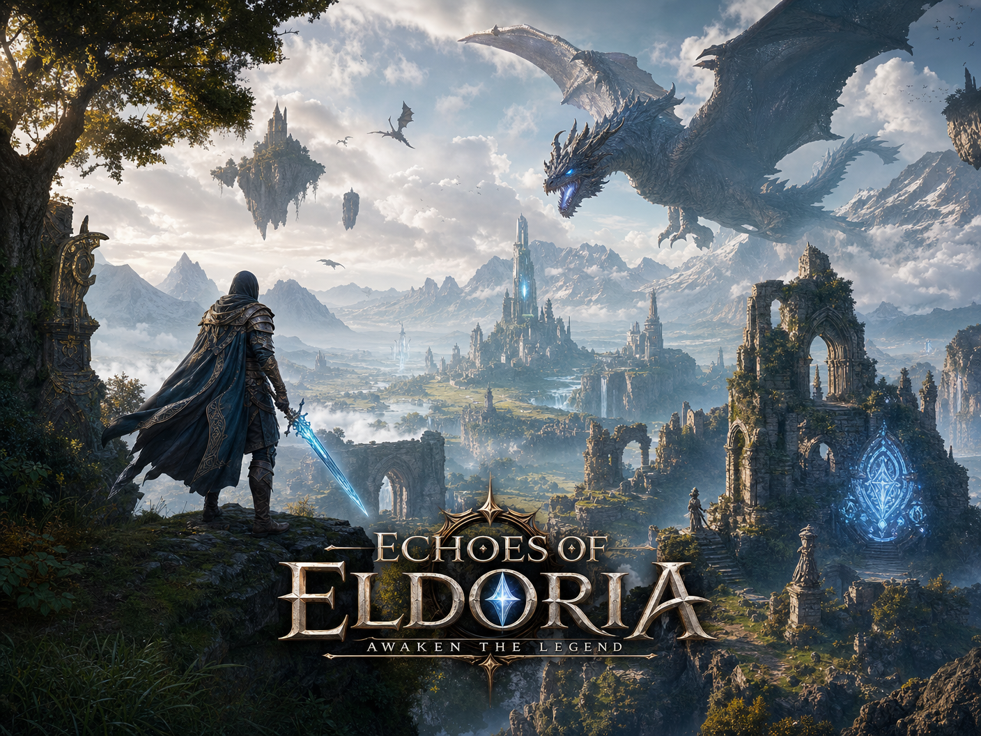Echoes of Eldoria — RPG game art